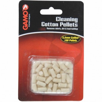 Хлопковые пульки для чистки 4,5 мм (100 шт)